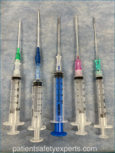 Steel needle vs angiocatheters