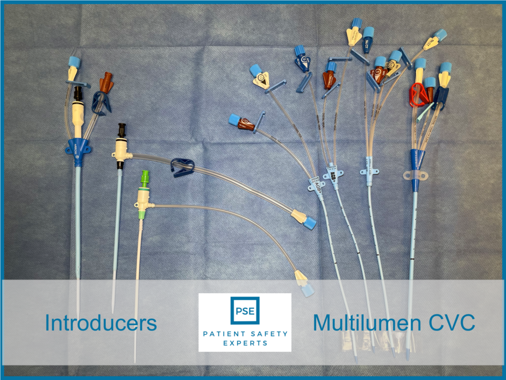 Parts Of Central Venous Catheter