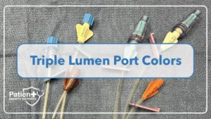Triple Lumen Port Colors